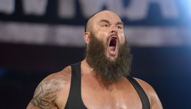 Une photo de Braun Strowman sans barbe