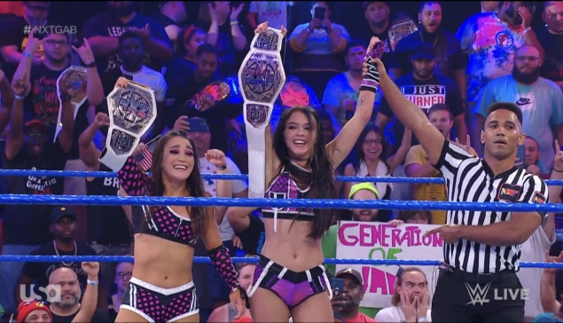 Cora Jade et Roxanne Perez gagnent leur premier titre à la WWE