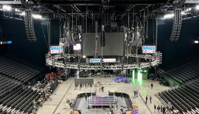 La LDLC Arena se prépare à accueillir SmackDown France