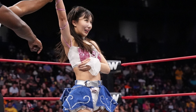 Riho sera absente de l'AEW pour une durée indéterminée
