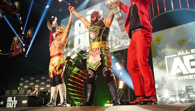 Les Lucha Bros sont en fin de contrat avec l'AEW