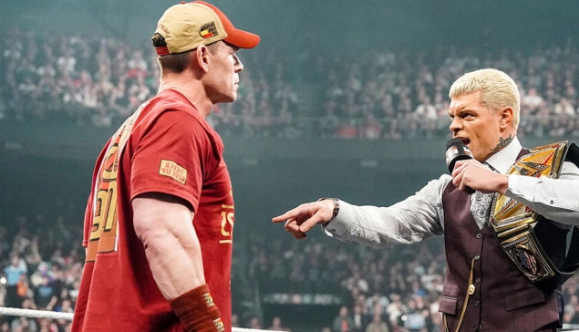 John Cena & Cody Rhodes - WWE RAW Bruxelles 2025