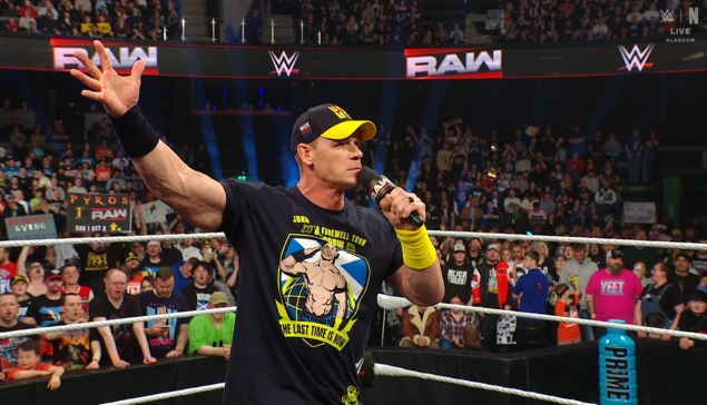 WWE RAW : John Cena veut prendre sa retraite avec le championnat WWE