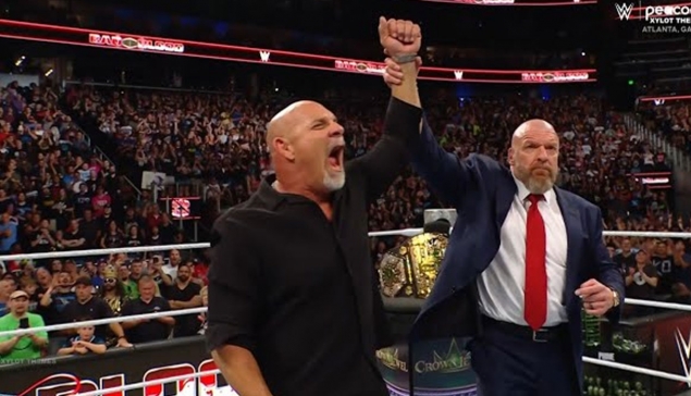 Goldberg rassemble son équipe pour son dernier match