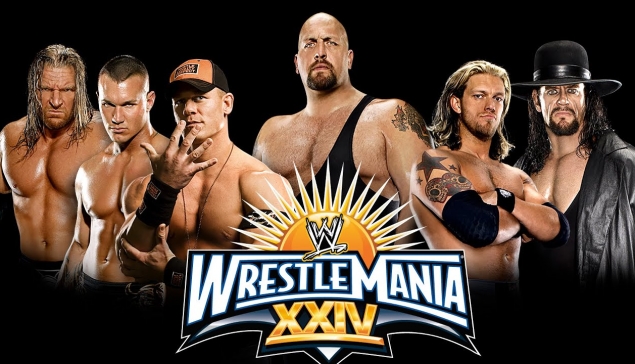 WrestleMania 24 - The Undertaker vs Edge : Regardez le show complet