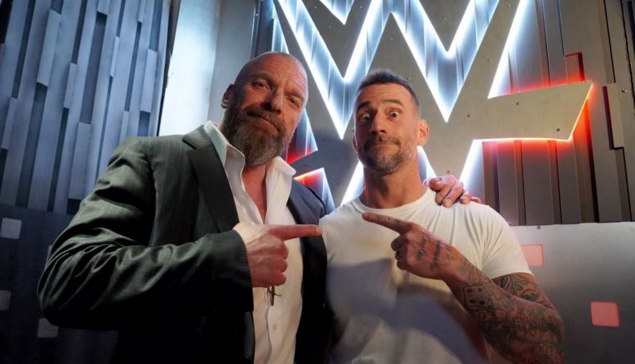 WWE : Triple H apprécie travailler avec CM Punk