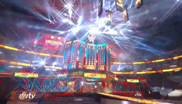 La WWE dévoile le stage de WrestleMania 41