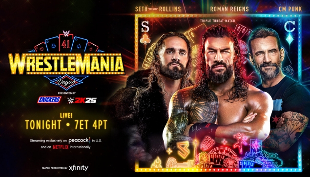 L'ordre des matchs de WWE WrestleMania 41 samedi