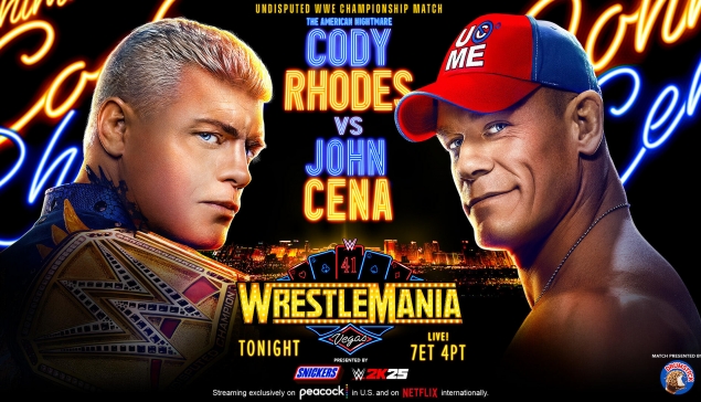 L'ordre des matchs de WWE WrestleMania 41 dimanche
