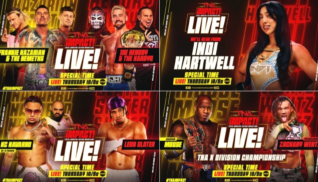 TNA Impact du 1er mai ne sera pas diffusé sur SN360 au Canada
