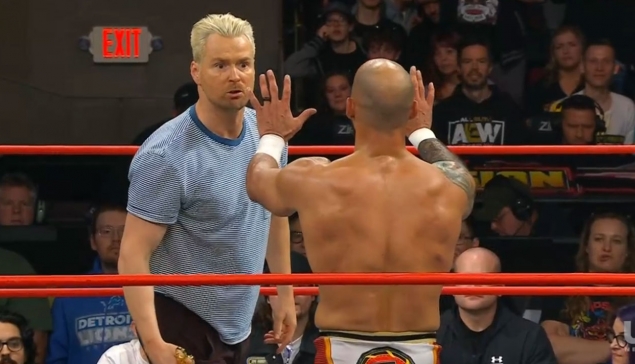 Zach Gowen remonte sur le ring de l'AEW