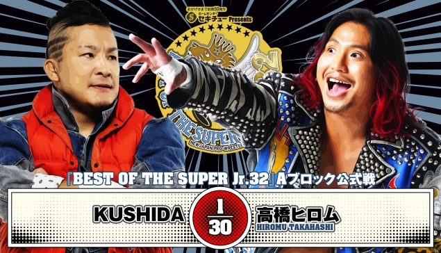 Résultats de NJPW Best of The Super Jr 32 - Jour 1