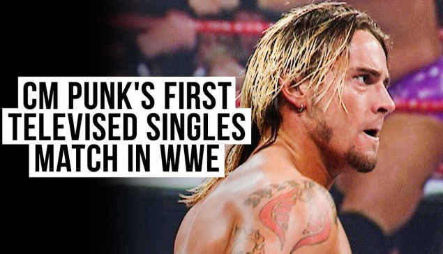 La WWE retrouve le premier match simple télévisé de CM Punk