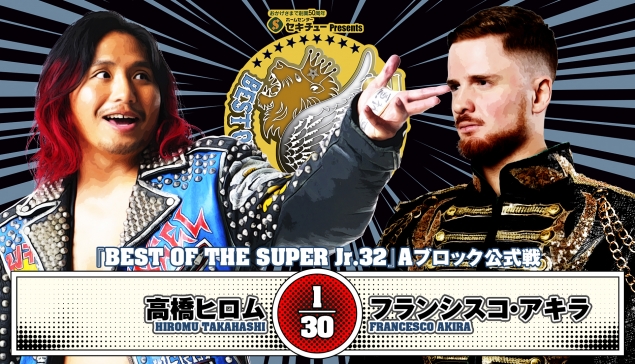 Résultats de NJPW Best of The Super Jr 32 - Jour 4