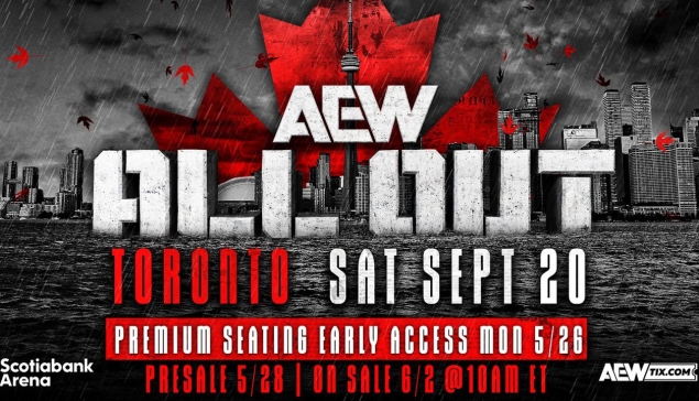 AEW All Out 2025 sera à Toronto au Canada