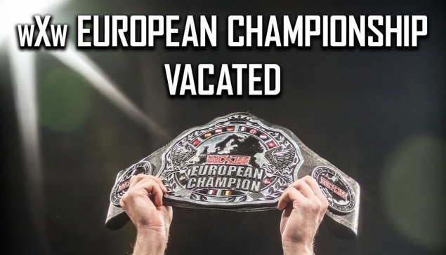 Mike D Vecchio se fait retirer son titre wXw European Champion