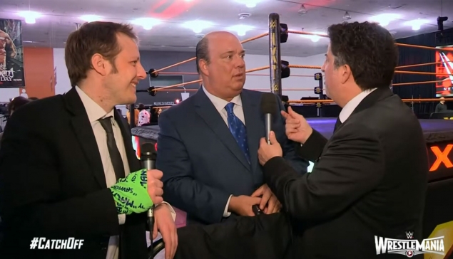 Quand Paul Heyman a quitté une interview avec Christophe Agius et Philippe Chéreau