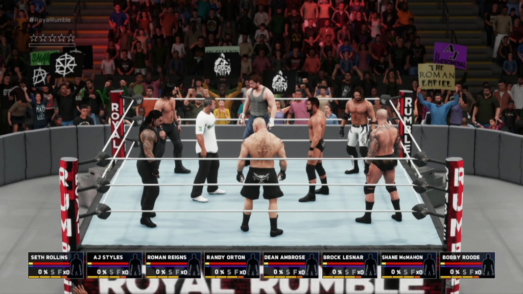 Battle Royal 8 men