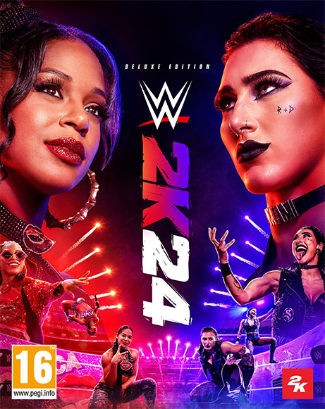 WWE2K24 Belair Ripley