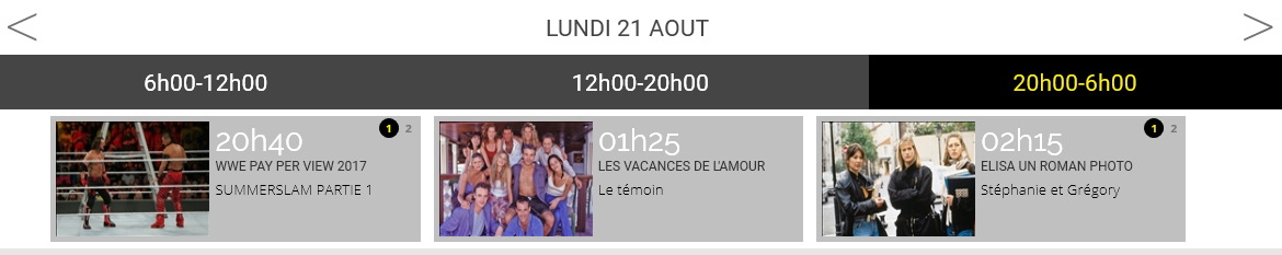 AB1 PPV Lundi soir