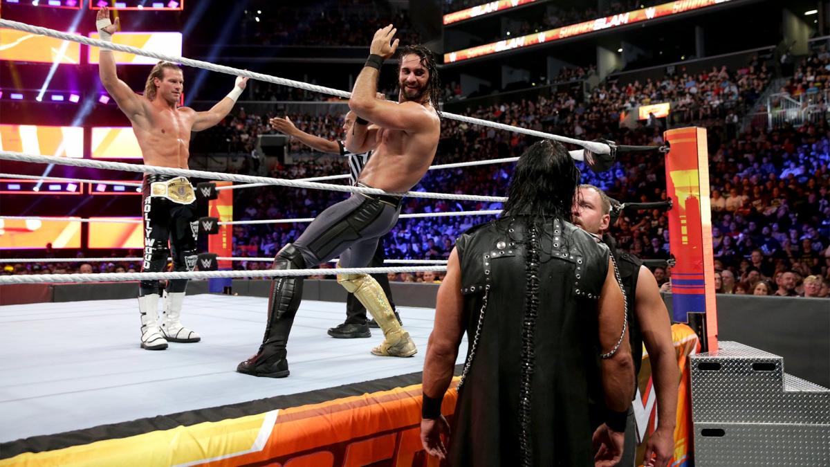 Summerslam 2018 Ziggler Rollins