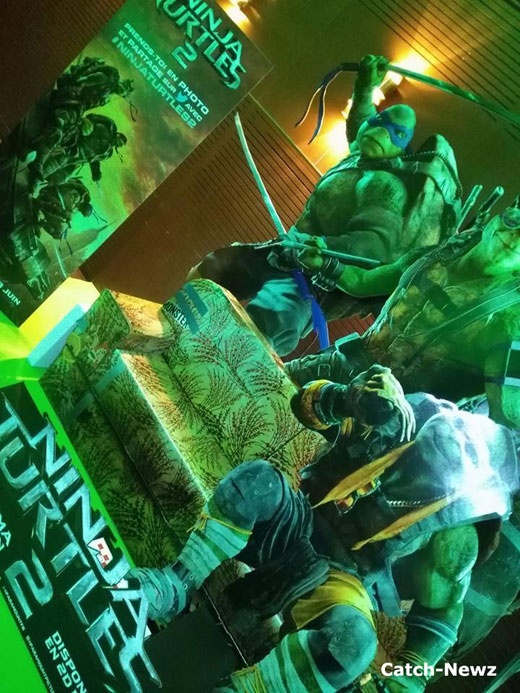 Ninja Turtles 2 Paris Avant Premiere