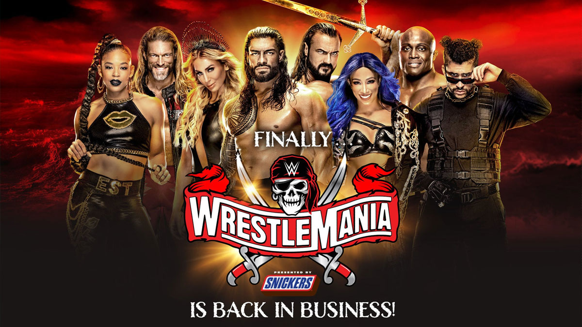 bad bunny affiche wrestlemania 37