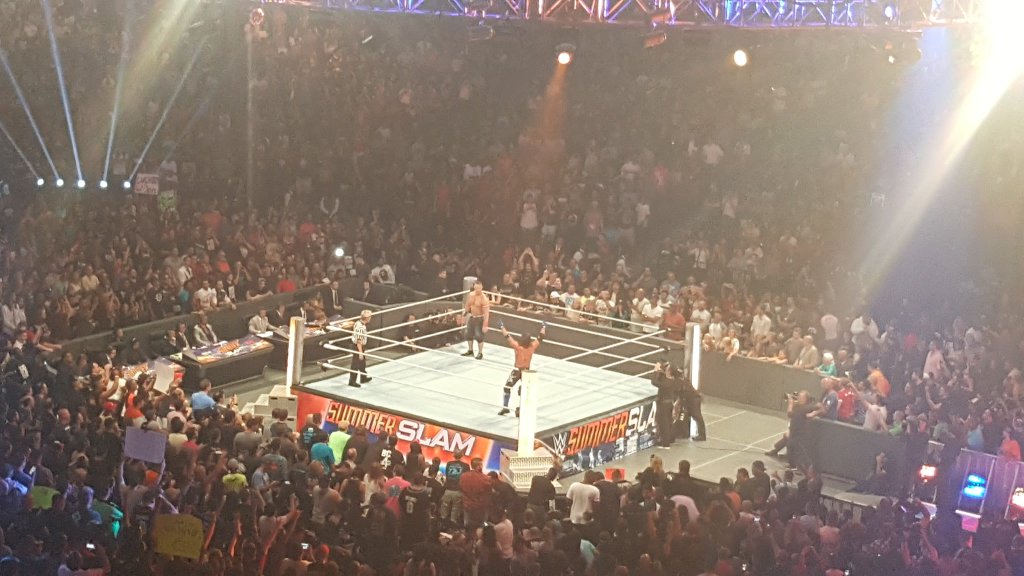 SummerSlam 2016 John Cena vs AJ Styles